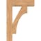 Ekena Millwork Westlake Block Smooth Bracket w/ Offset Brace, Western Red Cedar, 7 1/2"W x 26"D x 38"H BKT0806X26X38WTL05SWR - alternate 3
